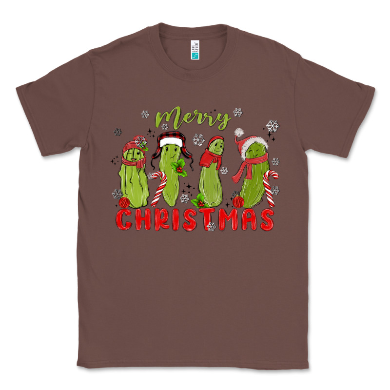 Pickle Merry Christmas Classic Tee by MaliasSmallBusiness | Teevron