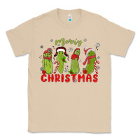 Mushroom Pickle Merry Christmas Classic Tee - MaliasSmallBusiness