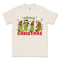 Natural Pickle Merry Christmas Classic Tee - MaliasSmallBusiness