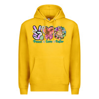 Lemon Peace love Easter Day Premium Hoodie - HowdyJamesFarm