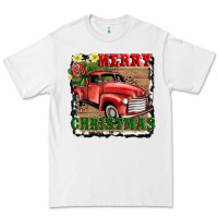 White merry christmas with truck Premium Tee - AdoDesignShop