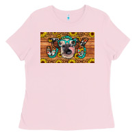 Bubblegum Pink joy sippy cup Ladies Tee - Artiststas