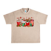 French Oak christmas sloth coffee cups Urban Heavy Tee - MaliasSmallBusiness
