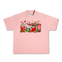 Salmon christmas sloth coffee cups Urban Heavy Tee - MaliasSmallBusiness
