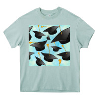 Arona graduation cap seamless pattern Heavy Core Tee - BundleAndBundleShop