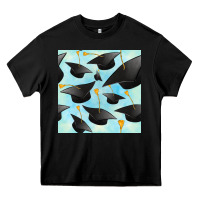 Black graduation cap seamless pattern Heavy Core Tee - BundleAndBundleShop