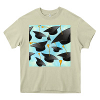 Mossy graduation cap seamless pattern Heavy Core Tee - BundleAndBundleShop