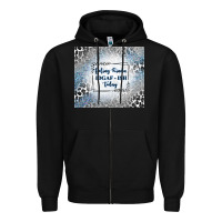 Black feeling kinda idgaf ish today with leopard and gli Zipper Hoodie - TumblerDesignByShophia