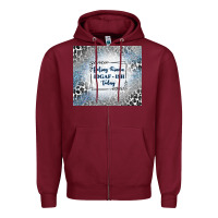 Burgundy feeling kinda idgaf ish today with leopard and gli Zipper Hoodie - TumblerDesignByShophia