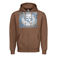 Chestnut feeling kinda idgaf ish today with leopard and gli Zipper Hoodie - TumblerDesignByShophia