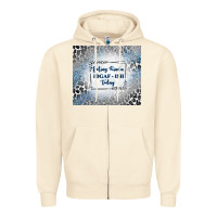 Sandshell feeling kinda idgaf ish today with leopard and gli Zipper Hoodie - TumblerDesignByShophia
