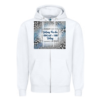White feeling kinda idgaf ish today with leopard and gli Zipper Hoodie - TumblerDesignByShophia