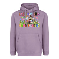 Lavender Easter wishes and bunny kisses Easter gnomies  Eas Heavyweight Hoodie - CowGirlArtShop