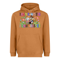 Meerkat Easter wishes and bunny kisses Easter gnomies  Eas Heavyweight Hoodie - CowGirlArtShop