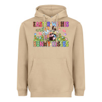 Mushroom Easter wishes and bunny kisses Easter gnomies  Eas Heavyweight Hoodie - CowGirlArtShop