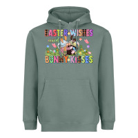 Sage Easter wishes and bunny kisses Easter gnomies  Eas Heavyweight Hoodie - CowGirlArtShop