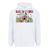 White Easter wishes and bunny kisses Easter gnomies  Eas Heavyweight Hoodie - CowGirlArtShop