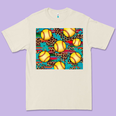 Softball Premium Tee Designed By Artiststas