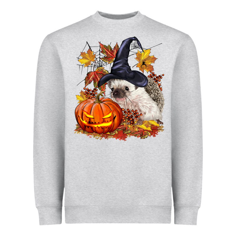 Halloween Hedgehog Heavyweight Sweatshirt by LillyAllenDesigns | Teevron