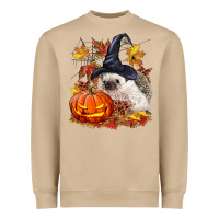 Mushroom Halloween Hedgehog Heavyweight Sweatshirt - LillyAllenDesigns