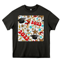 Asphalt graduation 2022 seamless pattern Heavy Core Tee - BundleAndBundleShop