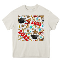 Cream graduation 2022 seamless pattern Heavy Core Tee - BundleAndBundleShop