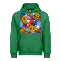 Emerald western 4th of july seamless pattern Urban Hoodie - BundleAndBundleShop
