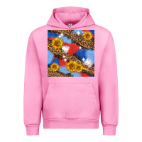 Fuchsia Pink western 4th of july seamless pattern Urban Hoodie - BundleAndBundleShop