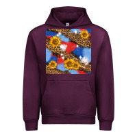 Mauve Wine western 4th of july seamless pattern Urban Hoodie - BundleAndBundleShop