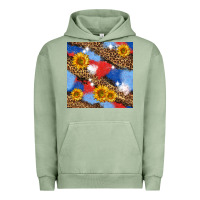 Pigment Oil Green western 4th of july seamless pattern Urban Hoodie - BundleAndBundleShop