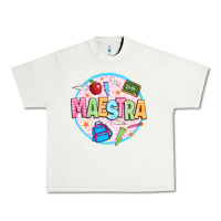 Pistachio maestra Urban Heavy Tee - JahusDesignShop