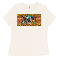 Bone joy license plate Ladies Tee - Artiststas