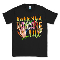 Black rockin that daycare life Classic Tee - NancyCooperArtShop