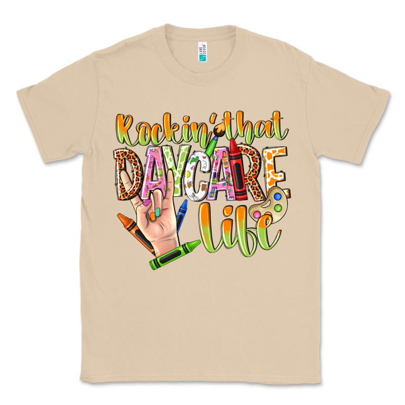 Rockin That Daycare Life Classic Tee by NancyCooperArtShop | Teevron