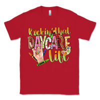 Red rockin that daycare life Classic Tee - NancyCooperArtShop