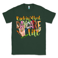 Sports Green rockin that daycare life Classic Tee - NancyCooperArtShop