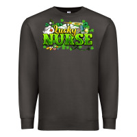 Smoke Lucky Nurse St. Patrick's Day Premium Sweatshirt - HowdyJamesFarm