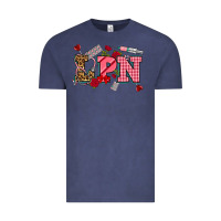 Vintage Denim valentinesday lpn Vintage Tee - NancyCooperArtShop