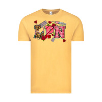 Vintage Mustard valentinesday lpn Vintage Tee - NancyCooperArtShop