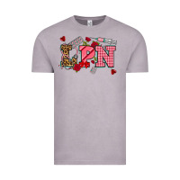 Vintage Zinc valentinesday lpn Vintage Tee - NancyCooperArtShop
