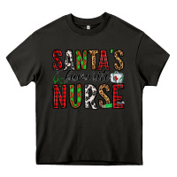 Asphalt santa's favorite nurse Heavy Core Tee - Jasminsmagicworld