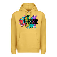 Antique Gold Queer Premium Hoodie - CowGirlArtShop