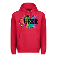 Cardinal Queer Premium Hoodie - CowGirlArtShop