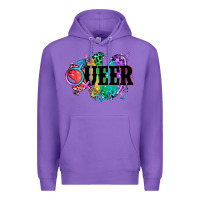 Purple Queer Premium Hoodie - CowGirlArtShop