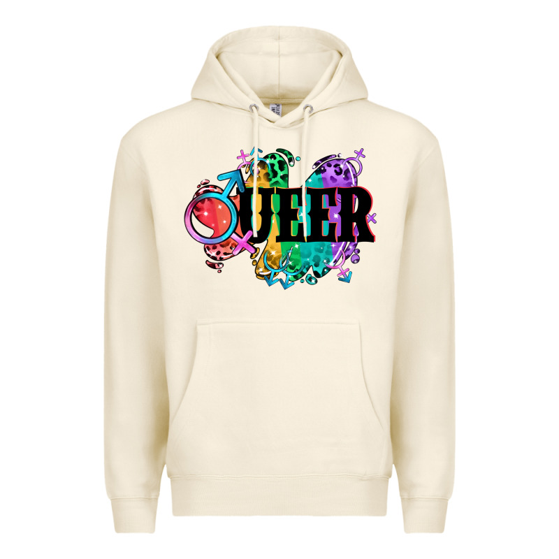 Queer Premium Hoodie by CowGirlArtShop | Teevron