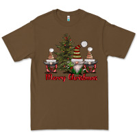 Cacao merry christmas with gnomes Premium Tee - AdoDesignShop