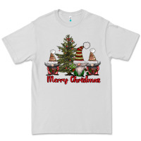 Dove Grey merry christmas with gnomes Premium Tee - AdoDesignShop
