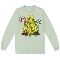 Matcha Lightning Softball Christmas Tree Long Sleeve Tee - RanaPortraitStore