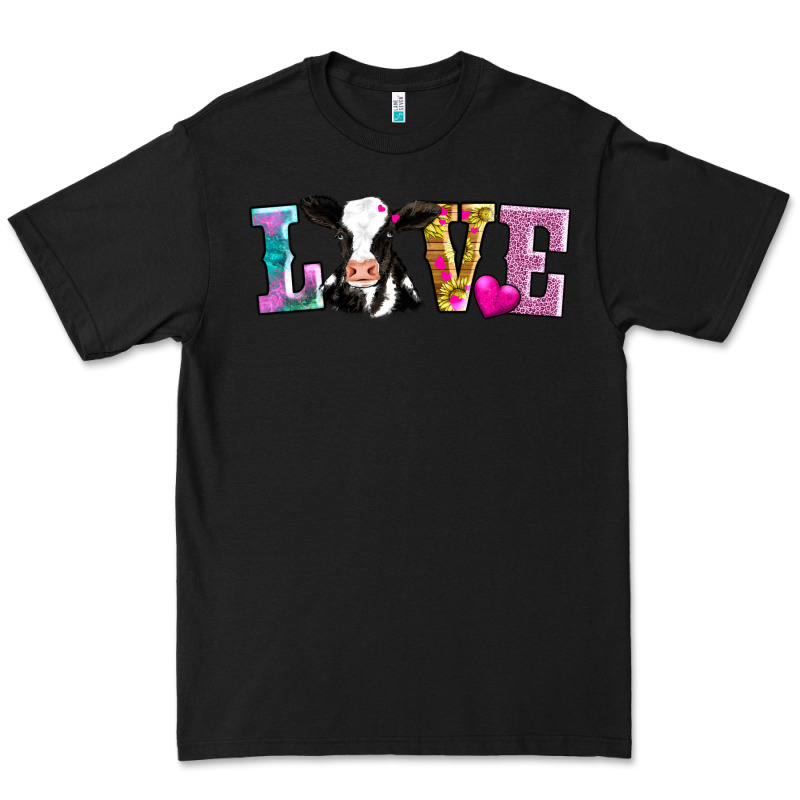 Love With Cow Premium Tee by AdoDesignShop | Teevron
