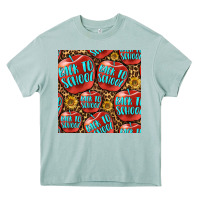 Back To School With Apple Seamless Pattern Heavy Core Tee | Teevron